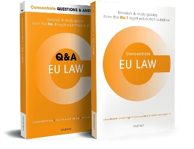 EU Law Revision Concentrate Pack - Matthew Homewood, Clare Smith, Nigel Foster