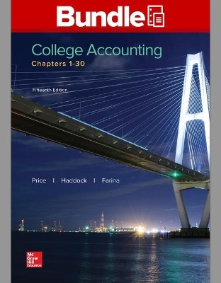 Gen Combo College Accounting Chapter 1-30; Cnct AC Coll Accounting - John Ellis Price