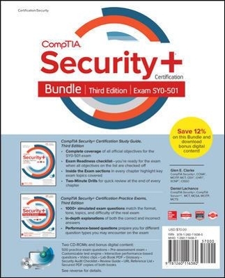 CompTIA Security+ Certification Bundle, Third Edition (Exam SY0-501) - Glen E. Clarke, Daniel Lachance