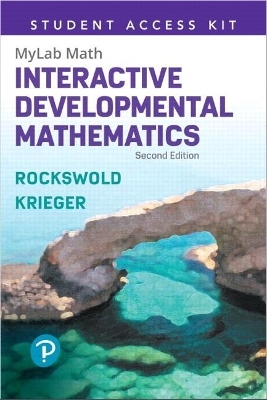 Interactive Developmental Mathematics -- Life of Edition Standalone Access Card Plus Guided Workbook - Gary Rockswold, Terry Krieger