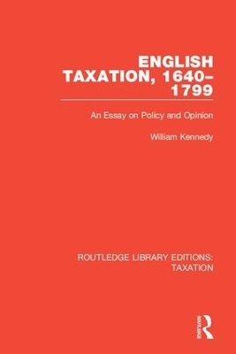 Routledge Library Editions: Taxation -  Various