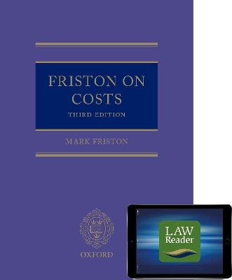 Friston on Costs (book and digital pack) - Mark Friston