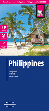 Reise Know-How Landkarte Philippinen / Philippines (1:1.200.000) - Reise Know-How Verlag Peter Rump GmbH