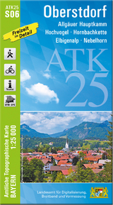 ATK25-S06 Oberstdorf (Amtliche Topographische Karte 1:25000) - 