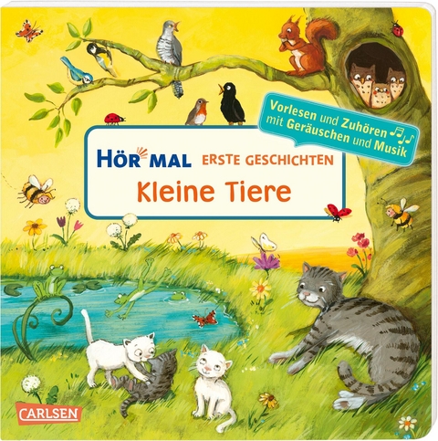 Hör mal (Soundbuch): Erste Geschichten: Kleine Tiere - Maria Höck