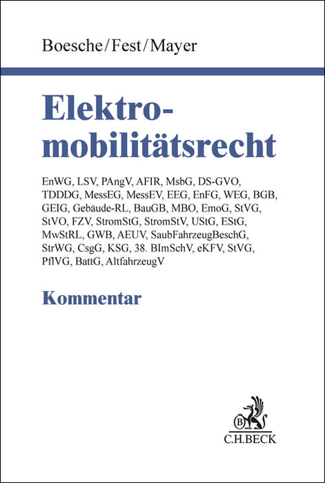 Elektromobilitätsrecht - 