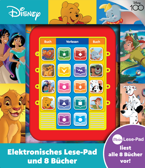 Me Reader 3-Inch 8-Book German Fsc Mix Disney Classic Disney 100 Refresh -  Pi Kids