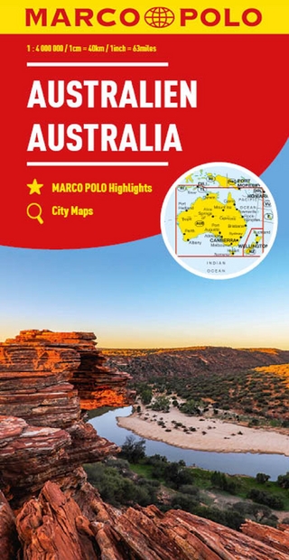 MARCO POLO Kontinentalkarte Australien 1:4 Mio. - 