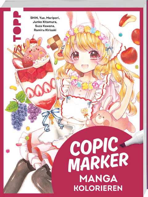 Copic Marker : Manga kolorieren -  Yue,  Maripori,  Shin