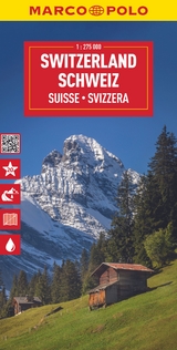 MARCO POLO Reisekarte Schweiz 1:275.000 - 