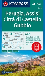 Perugia, Assisi, Città di Castello, Gubbio