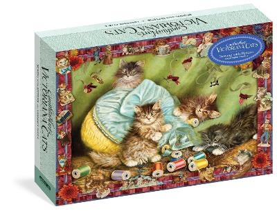 Cynthia Hart's Victoriana Cats: Sewing with Kittens 1,000-Piece Puzzle - Cynthia Hart