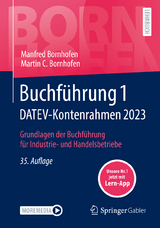 Buchführung 1 DATEV-Kontenrahmen 2023 - Bornhofen, Manfred; Bornhofen, Martin C.