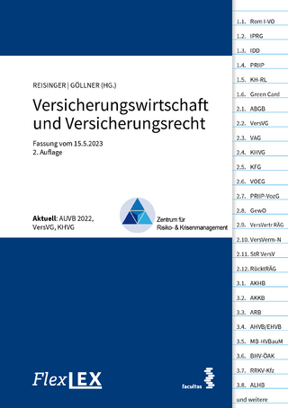 FlexLex Versicherungswirtschaft und Versicherungsrecht - Johannes Göllner; Wolfgang Reisinger