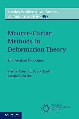 Maurer–cartan methods in deformation theory - Vladimir Dotsenko, Sergey Shadrin, Bruno Vallette
