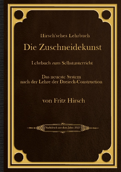 Hirsch'sches Lehrbuch - Fritz Hirsch