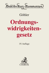 Gesetz über Ordnungswidrigkeiten - Erich Göhler, Franz Gürtler, Helmut Seitz