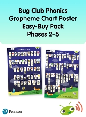 Bug Club Phonics Grapheme Poster Easy-Buy Pack Phases 2-5 - 