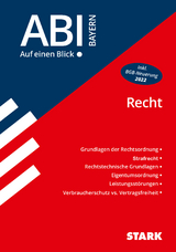 STARK Abi - auf einen Blick! Wirtschaft/Recht Bayern: Recht - Tino Zirkenbach
