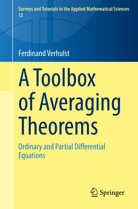 A Toolbox of Averaging Theorems - Ferdinand Verhulst