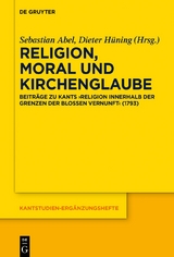 Religion, Moral und Kirchenglaube - 