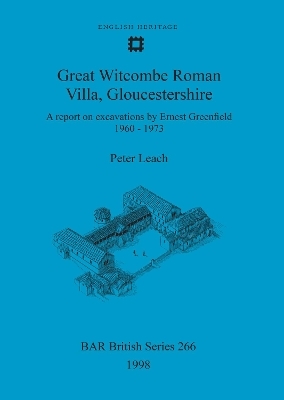 Great Witcombe Roman Villa, Gloucestershire - Lynne Bevan, Peter Leach, Trevor Pearson