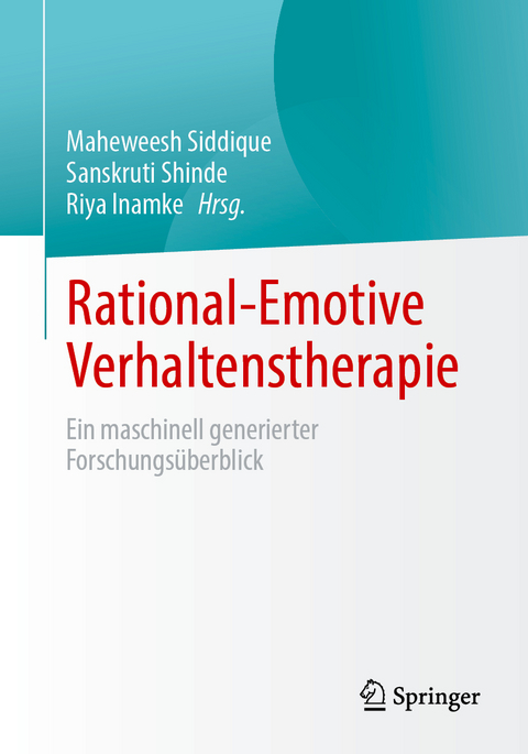 Rational-Emotive Verhaltenstherapie - 
