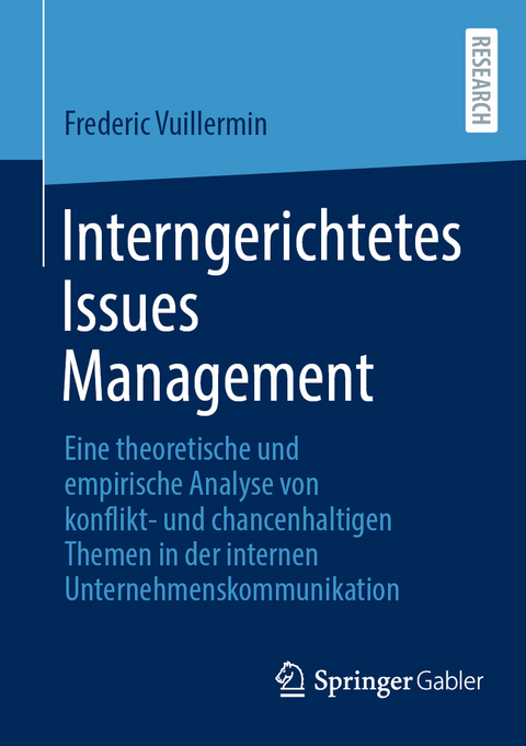 Interngerichtetes Issues Management - Frederic Vuillermin
