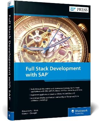 Full stack development with SAP - Rene Glavanovits, Martin Koch, Daniel Krancz