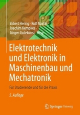 Elektrotechnik und Elektronik in Maschinenbau und Mechatronik - Hering, Ekbert; Martin, Rolf; Kempkes, Joachim; Gutekunst, Jürgen