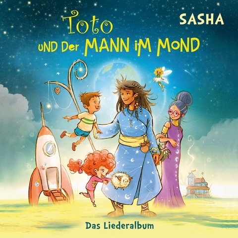 Toto und der Mann im Mond - Das Liederalbum, 1 Audio-CD -  Sasha