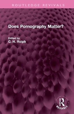 Does Pornography Matter? - 