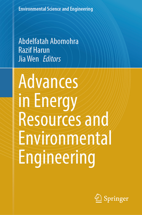 Advances in Energy Resources and Environmental Engineering - 