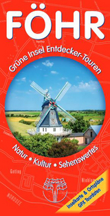 Föhr - Touristische Karte mit GPX Tourdaten - Drewes, Rolf