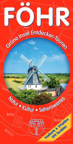 Föhr - Touristische Karte mit GPX Tourdaten - Rolf Drewes