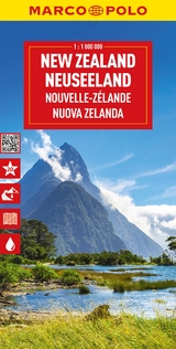 MARCO POLO Reisekarte Neuseeland 1:1 Mio. - 