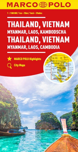 MARCO POLO Kontinentalkarte Thailand, Vietnam 1:2,5 Mio. - 