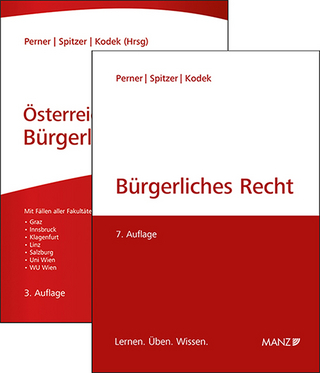 PAKET: Bürgerliches Recht 7.Aufl + Österreich-Casebook Bürgerliches Recht 3.Aufl - Stefan Perner; Martin Spitzer; Georg Kodek