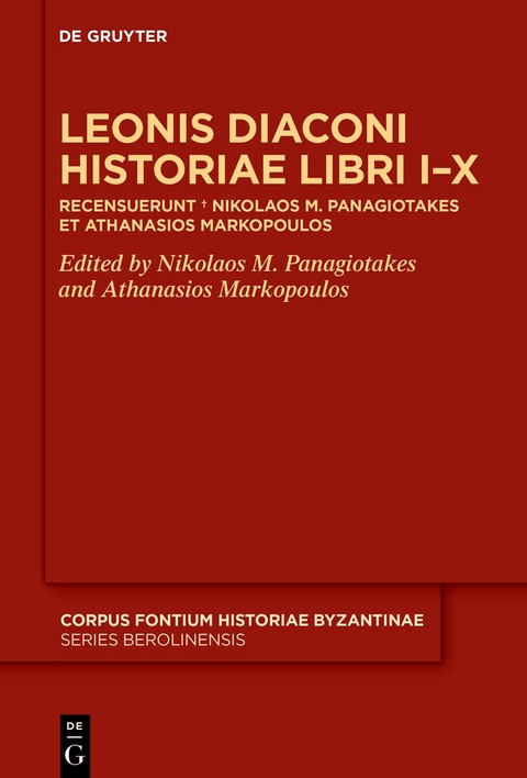 Leonis Diaconi Historiae Libri I–X - 