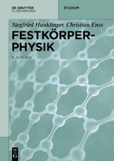 Festkörperphysik - Hunklinger, Siegfried; Enss, Christian