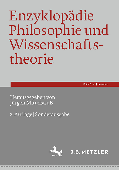 Enzyklopädie Philosophie und Wissenschaftstheorie - 