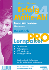 Erfolg im Mathe-Abi 2024 Lernpaket Basisfach 'Pro' Baden-Württemberg Gymnasium - Gruber, Helmut; Neumann, Robert; Rosner, Stefan
