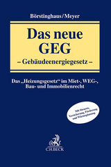 Das neue GEG - Gebäudeenergiegesetz - 