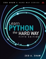 Learn Python the Hard Way - Shaw, Zed