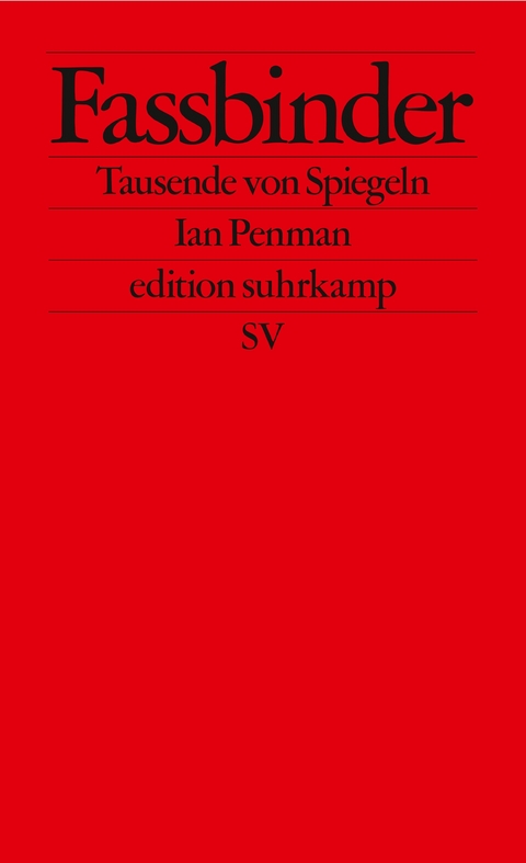 Fassbinder - Ian Penman, Rainer Werner Fassbinder