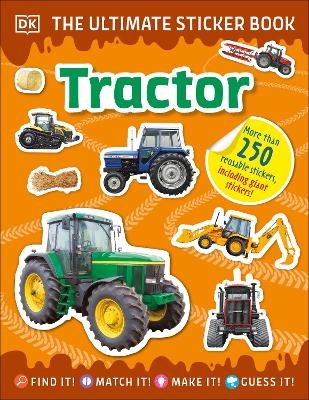 Ultimate Sticker Book Tractor -  Dk