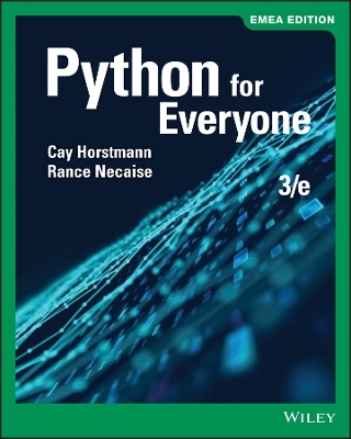 Python for Everyone, EMEA Edition - Cay S. Horstmann, Rance D. Necaise