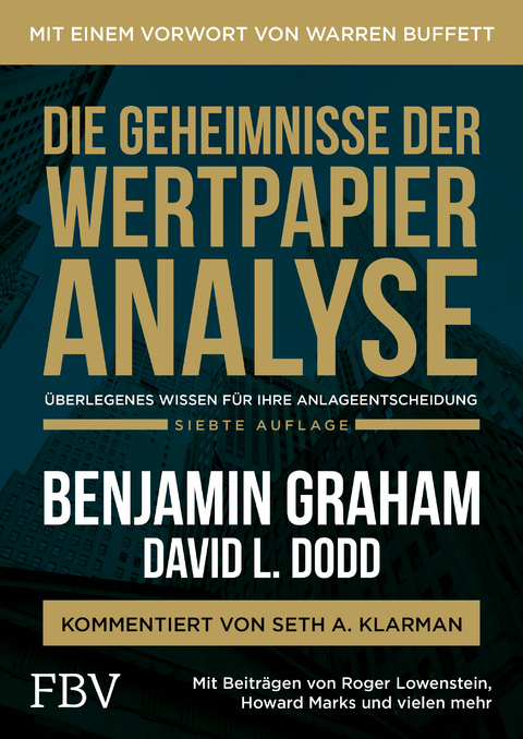 Die Geheimnisse der Wertpapieranalyse - Benjamin Graham