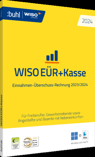 WISO EÜR+Kasse 2024 - 
