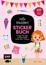 Das Stickerbuch zum Schulstart (rosa)